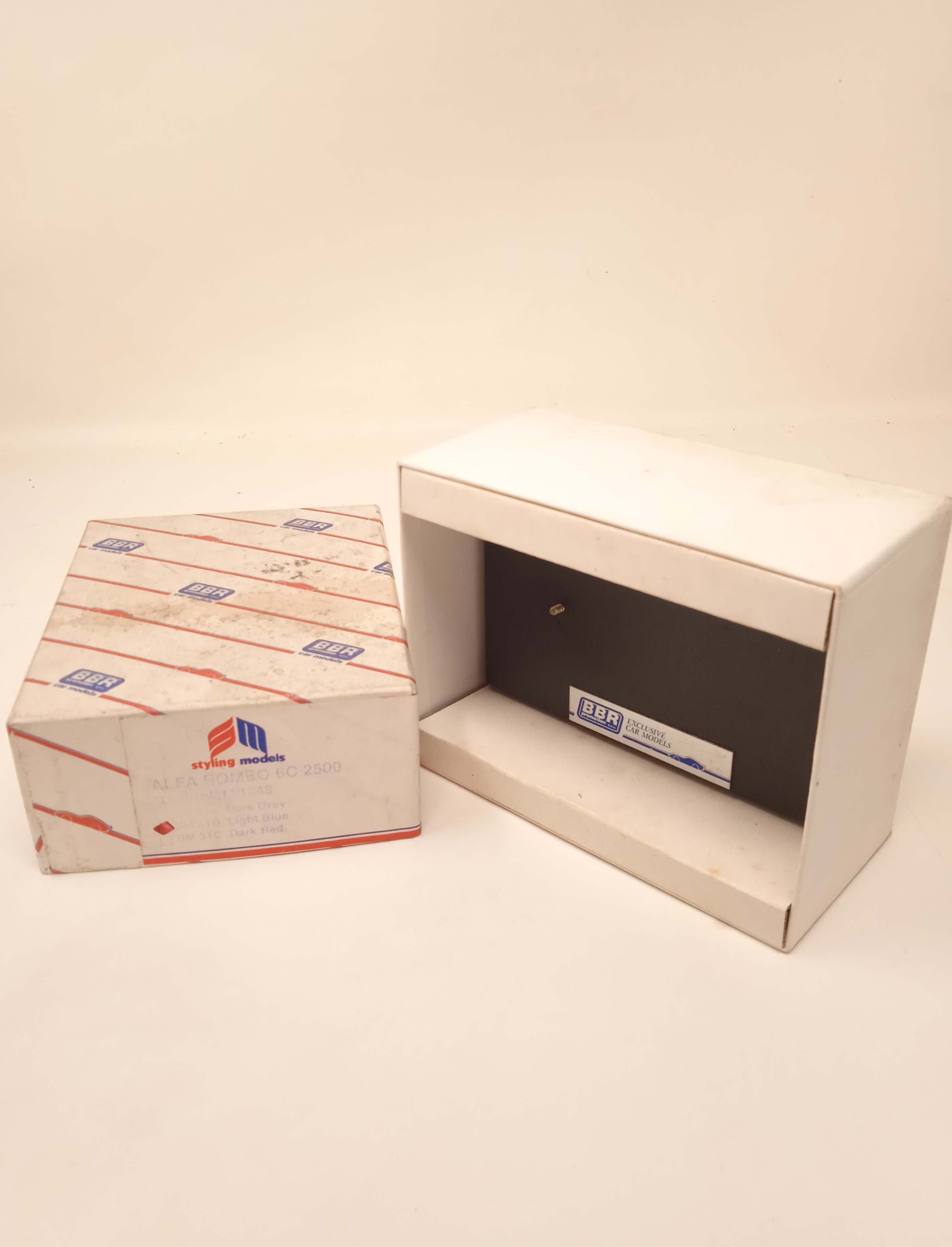 Empty Box 1:43 Scatola Vuota Originale a Scelta Vari Modelli Marca BBR - Foto 10 di 43