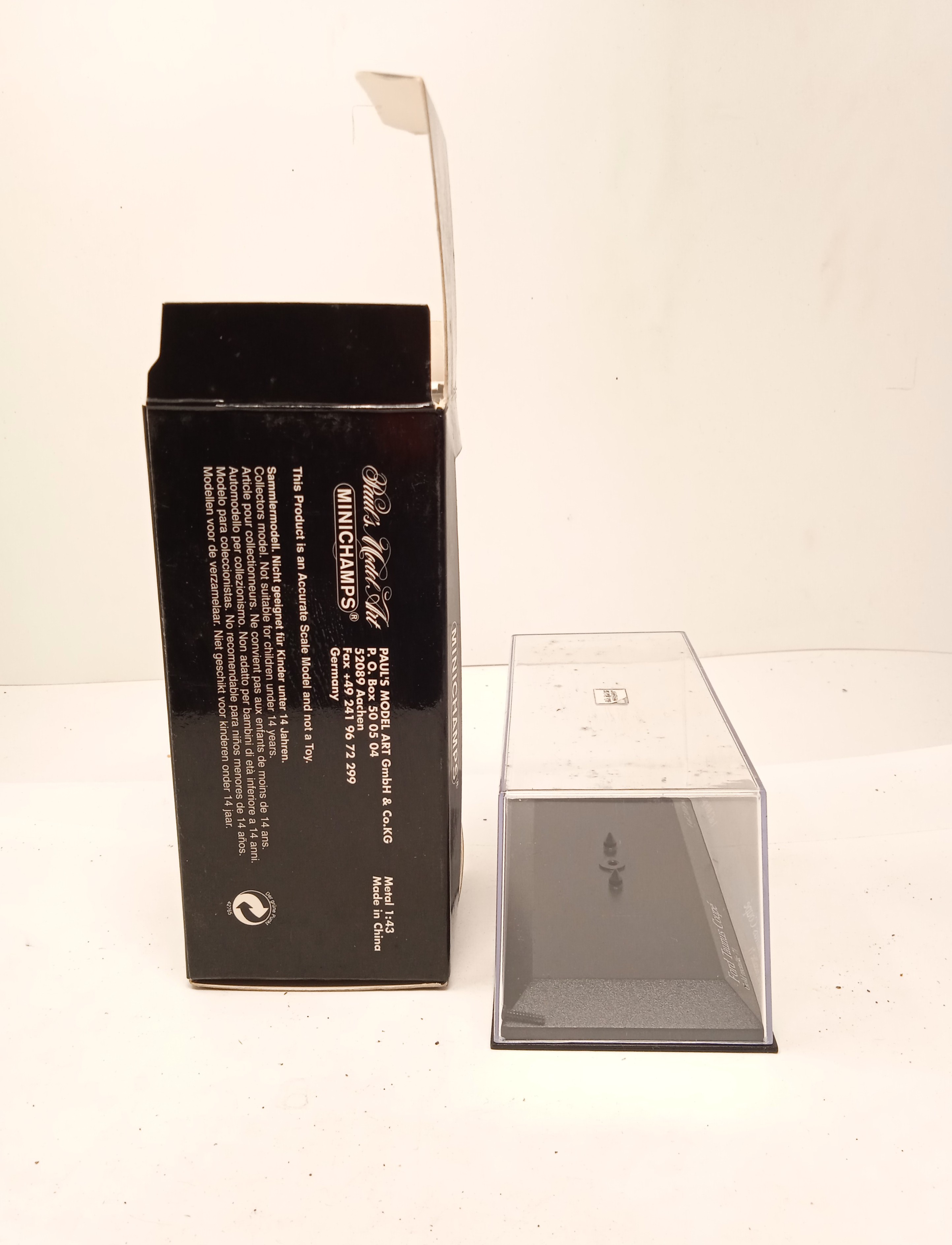 Empty Box 1:43 Scatola Vuota Originale a Scelta Vari Modelli Marca Minichamps - Foto 159 di 501