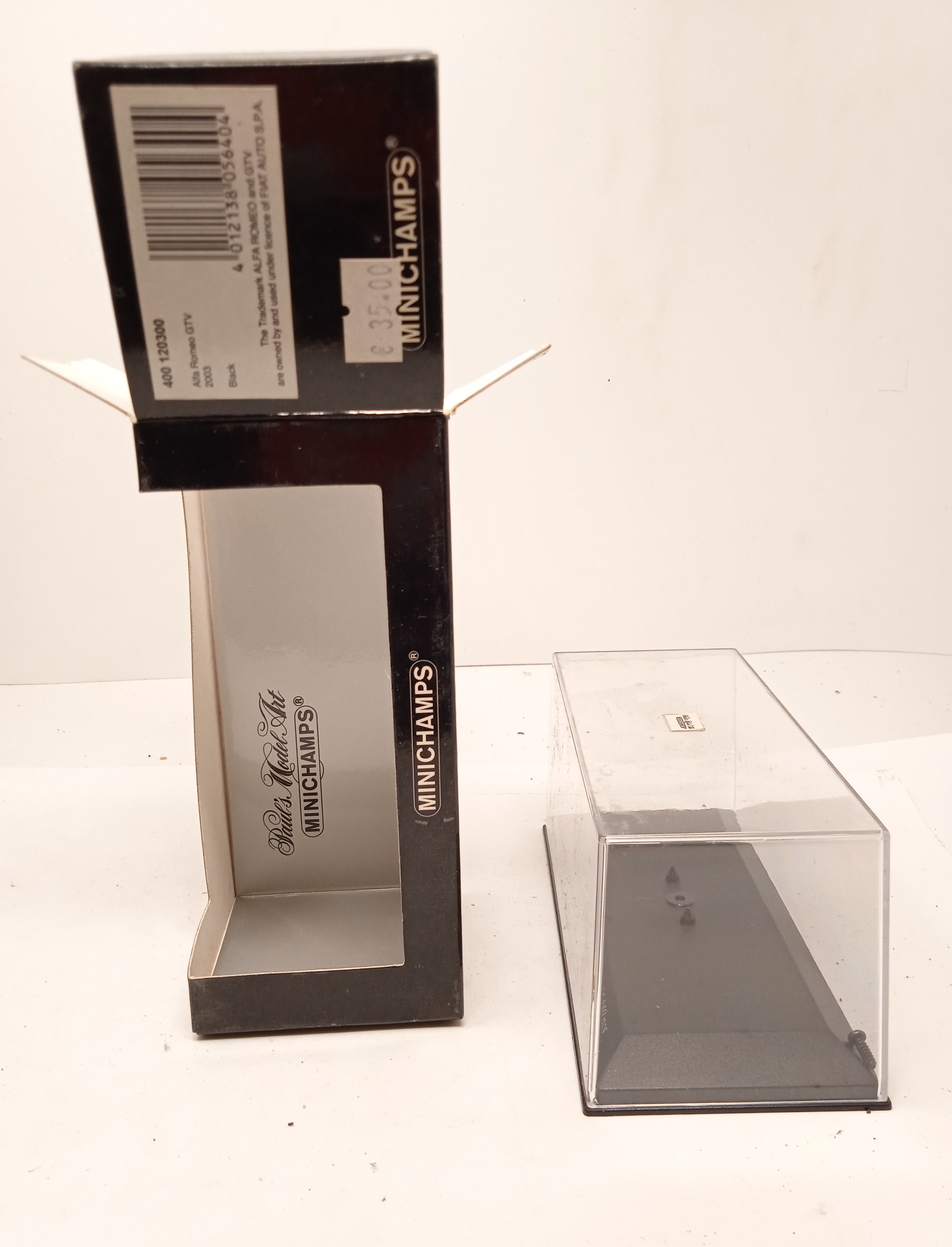Empty Box 1:43 Scatola Vuota Originale a Scelta Vari Modelli Marca Minichamps - Foto 10 di 501