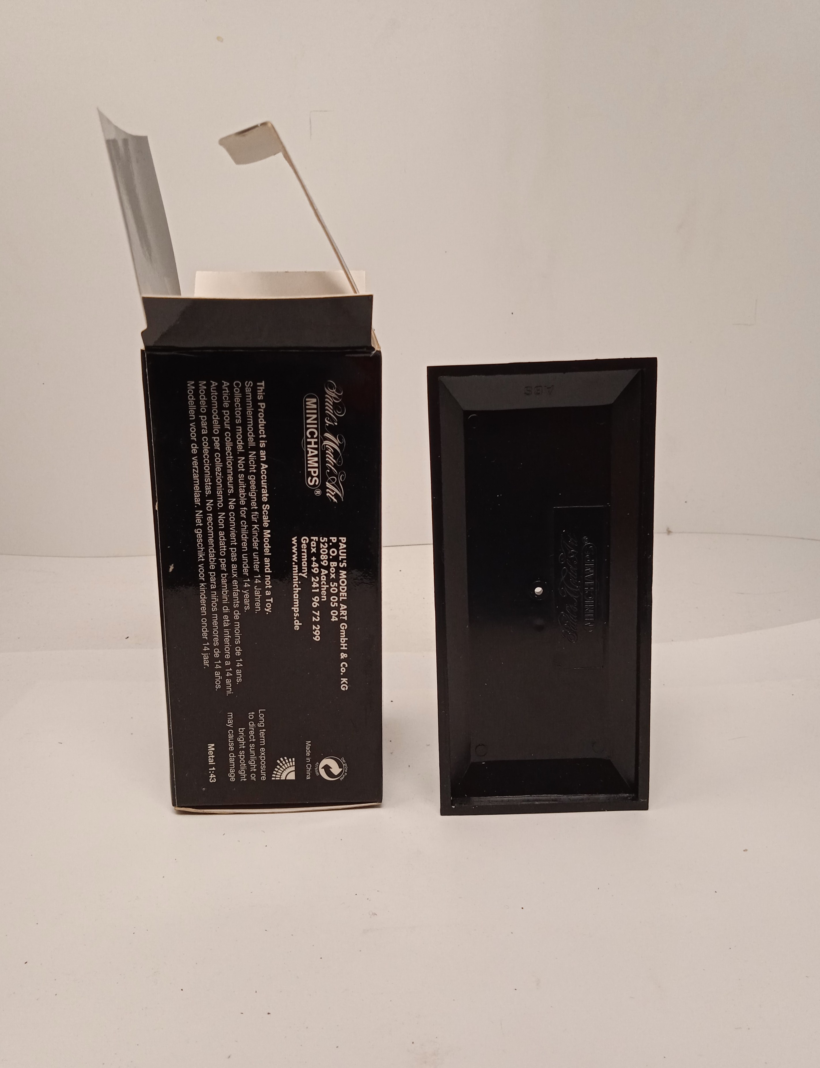 Empty Box 1:43 Scatola Vuota Originale a Scelta Vari Modelli Marca Minichamps - Foto 448 di 501