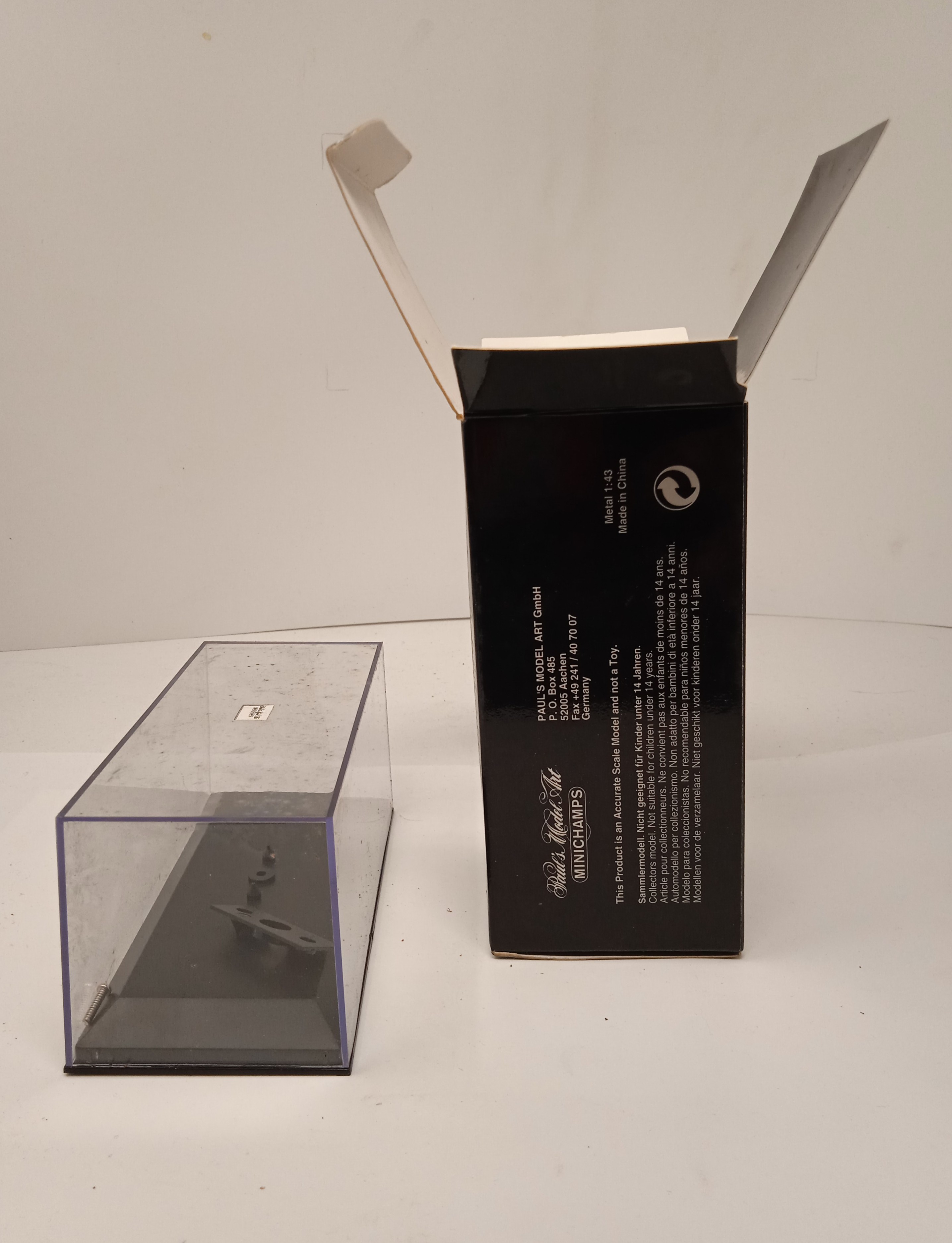 Empty Box 1:43 Scatola Vuota Originale a Scelta Vari Modelli Marca Minichamps - Foto 322 di 501