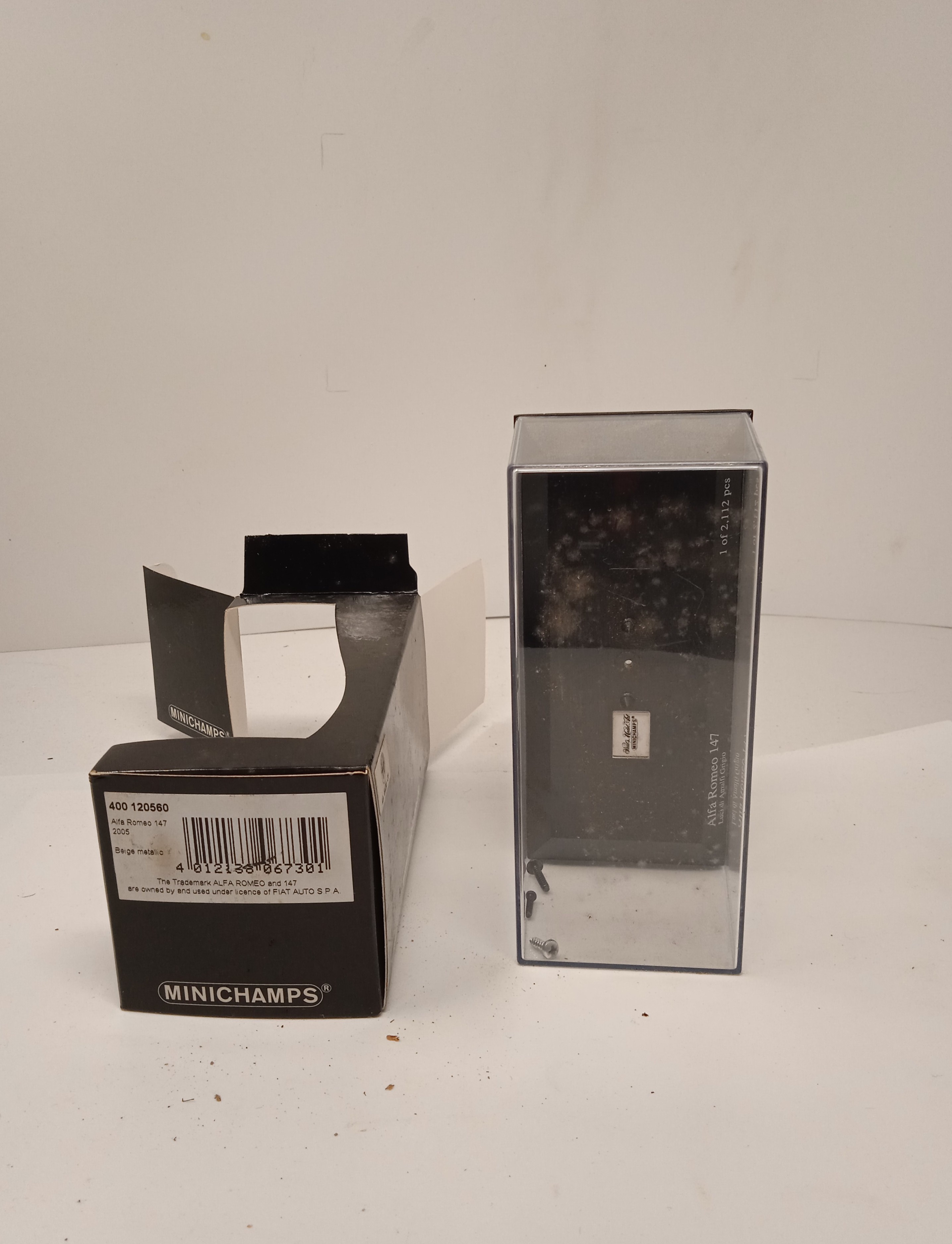 Empty Box 1:43 Scatola Vuota Originale a Scelta Vari Modelli Marca Minichamps - Foto 12 di 501