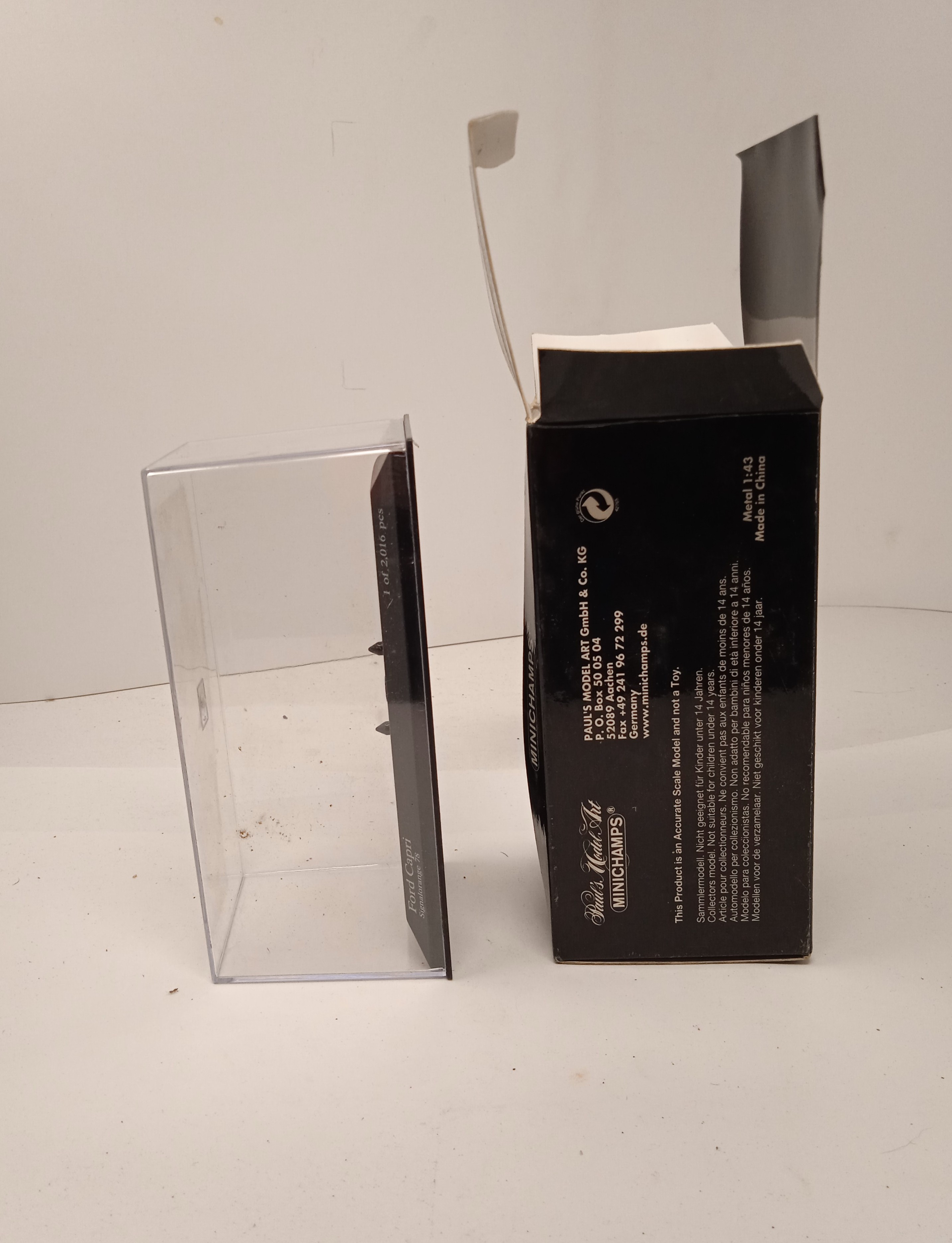 Empty Box 1:43 Scatola Vuota Originale a Scelta Vari Modelli Marca Minichamps - Foto 170 di 501