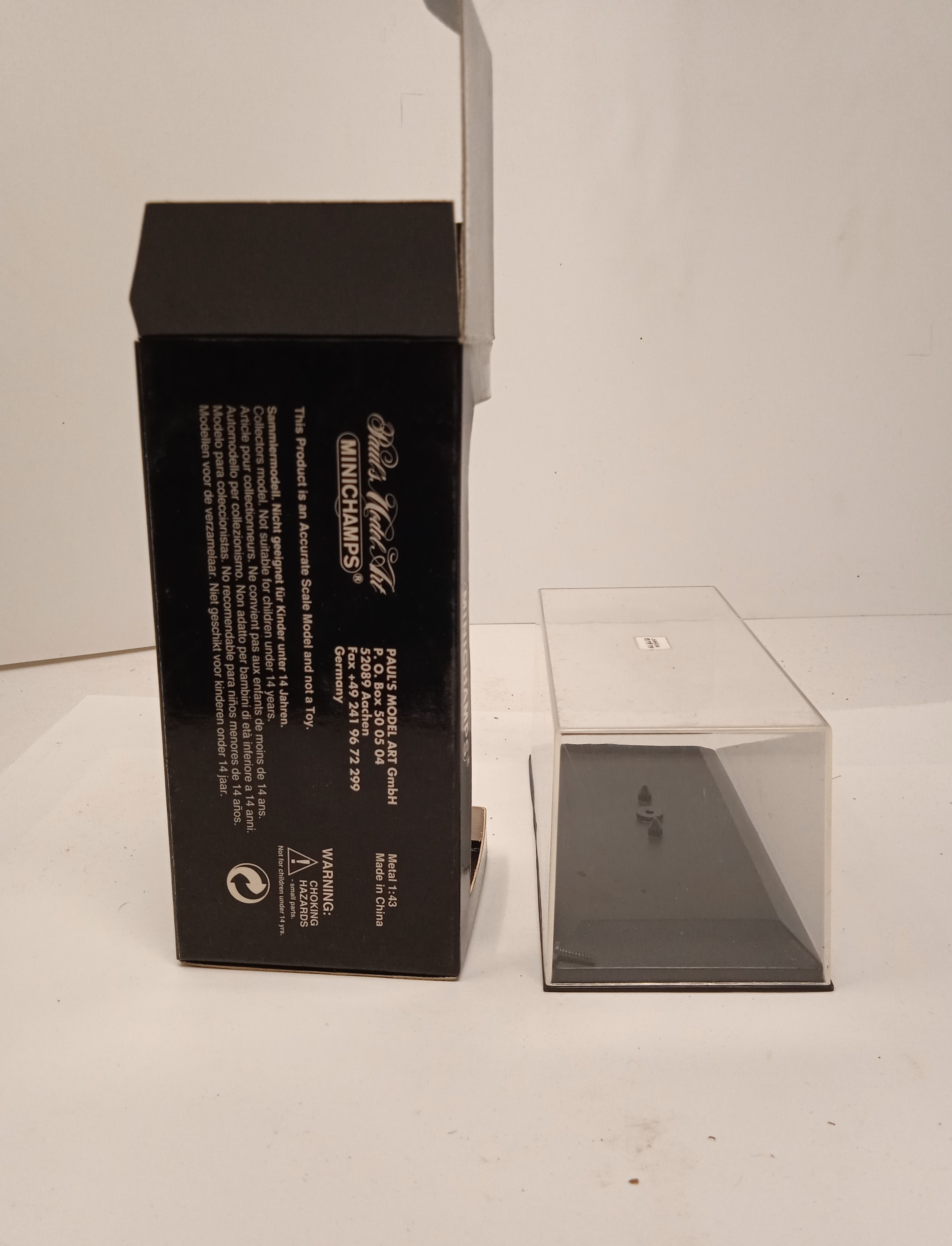 Empty Box 1:43 Scatola Vuota Originale a Scelta Vari Modelli Marca Minichamps - Foto 117 di 501