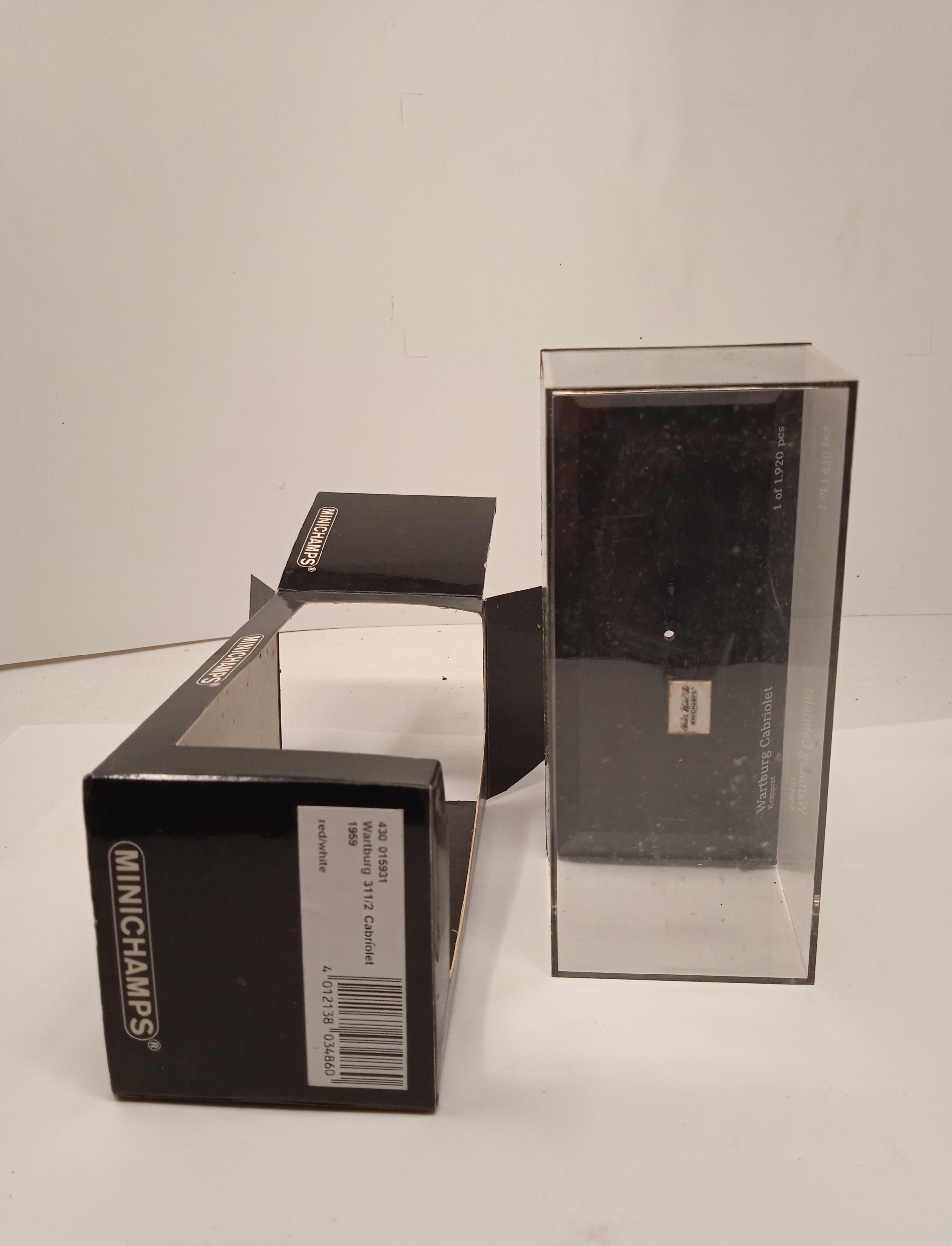 Empty Box 1:43 Scatola Vuota Originale a Scelta Vari Modelli Marca Minichamps - Foto 498 di 501