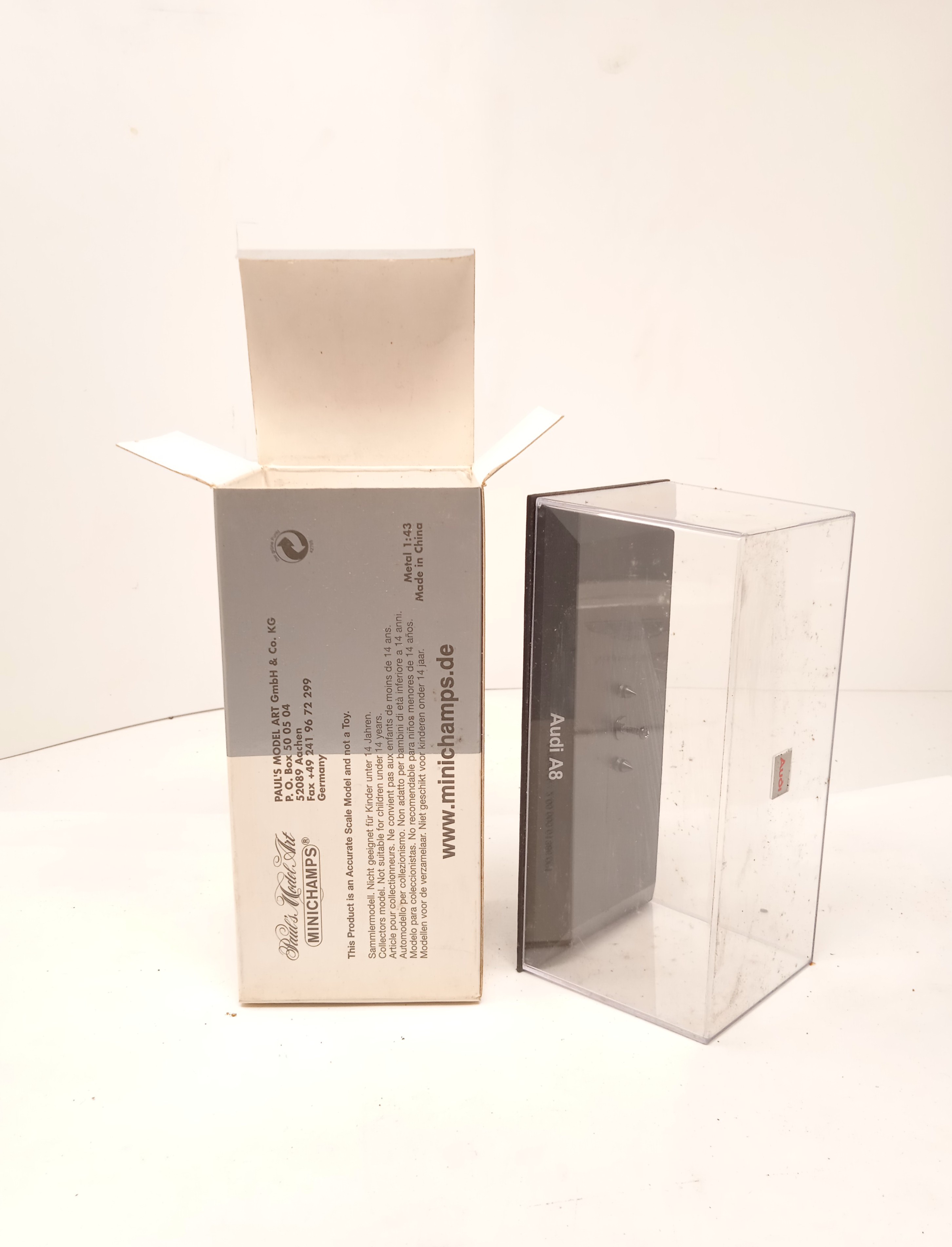 Empty Box 1:43 Scatola Vuota Originale a Scelta Vari Modelli Marca Minichamps - Foto 78 di 501