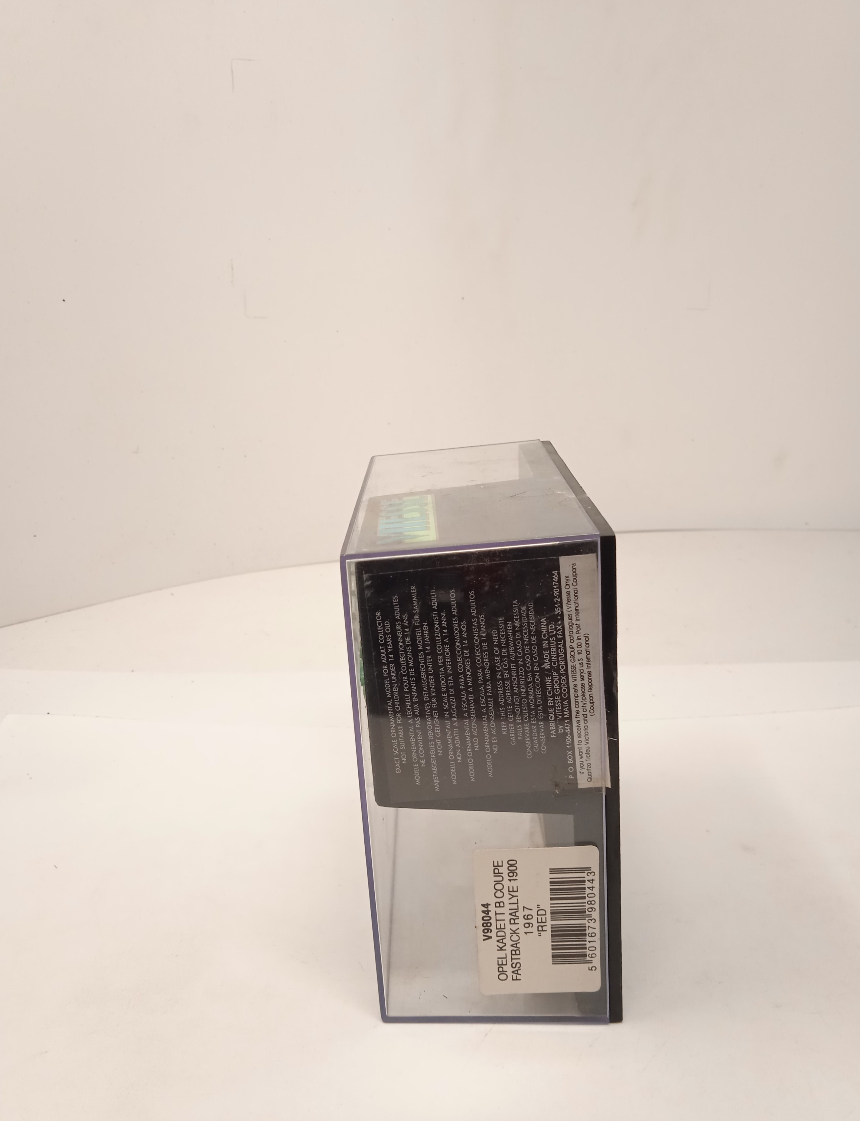 Empty Box 1:43 Scatola Vuota Originale a Scelta Vari Modelli Marca Vitesse - Foto 62 di 99