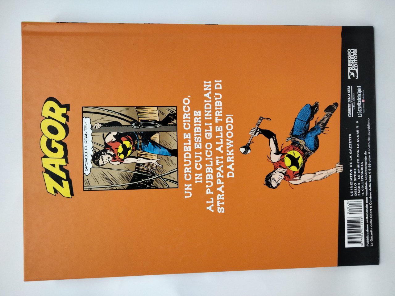 Zagor Cartonati Gazzetta dello sport Mancolista a Scelta - Foto 5 di 107