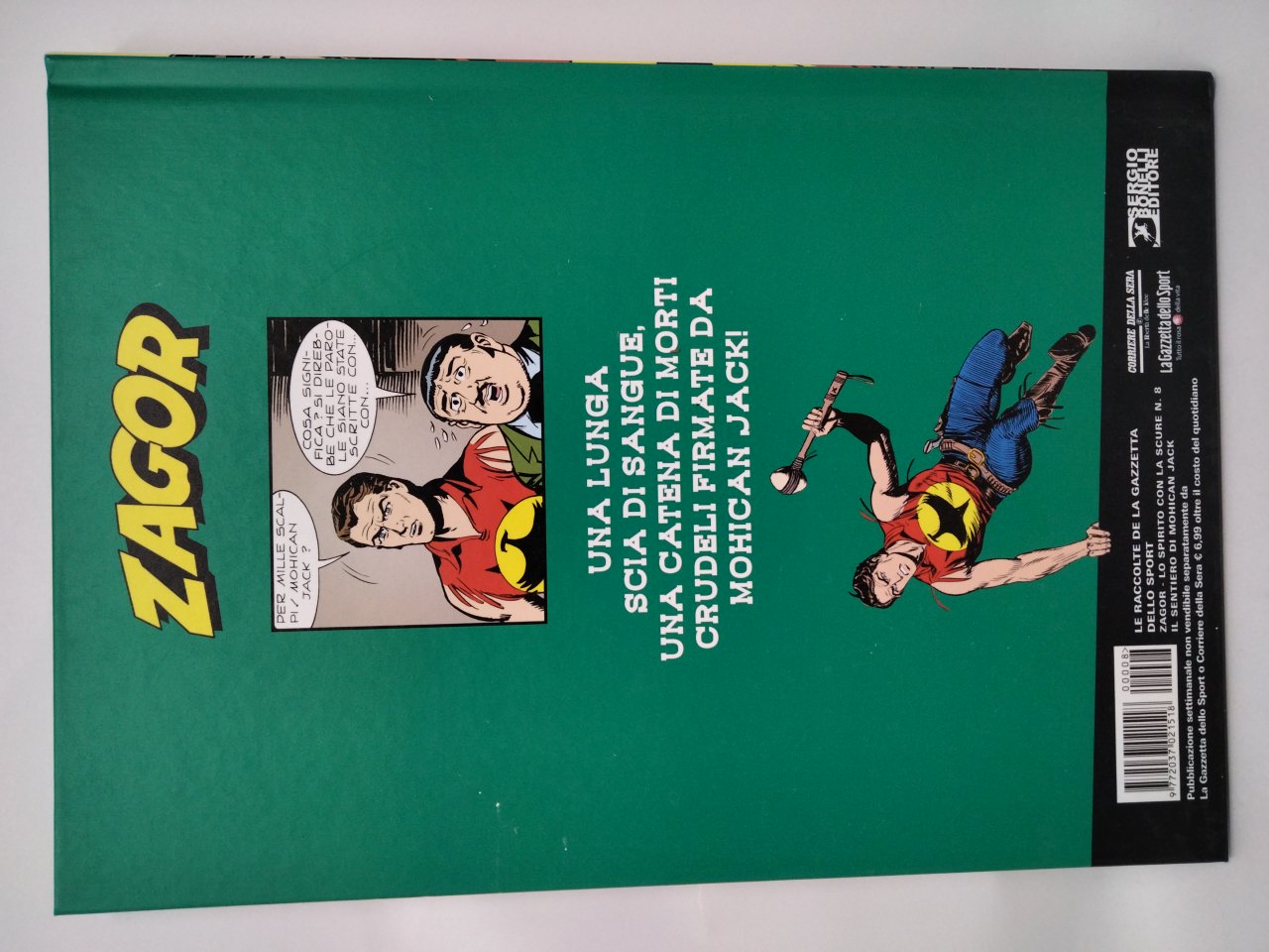 Zagor Cartonati Gazzetta dello sport Mancolista a Scelta - Foto 7 di 107