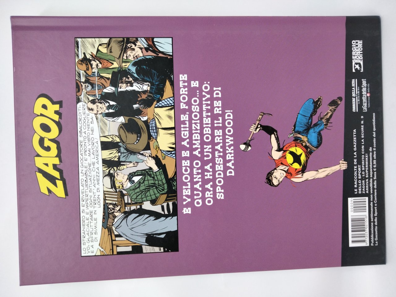 Zagor Cartonati Gazzetta dello sport Mancolista a Scelta - Foto 9 di 107