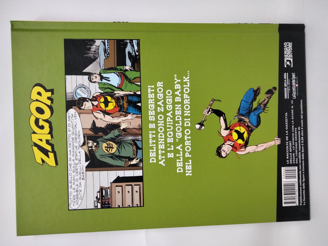 Zagor Cartonati Gazzetta dello sport Mancolista a Scelta - Foto 37 di 107