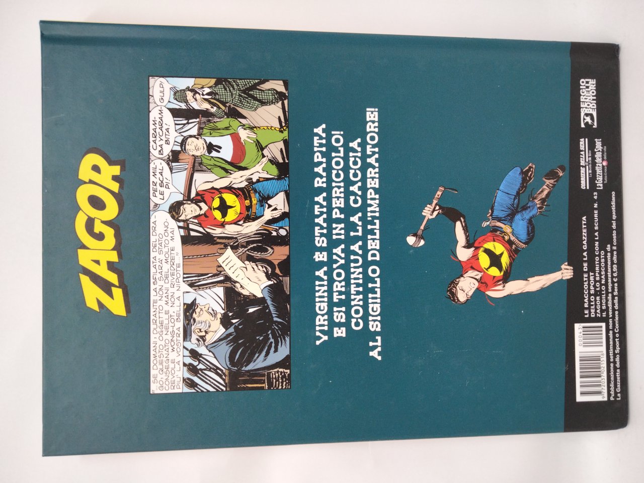 Zagor Cartonati Gazzetta dello sport Mancolista a Scelta - Foto 39 di 107