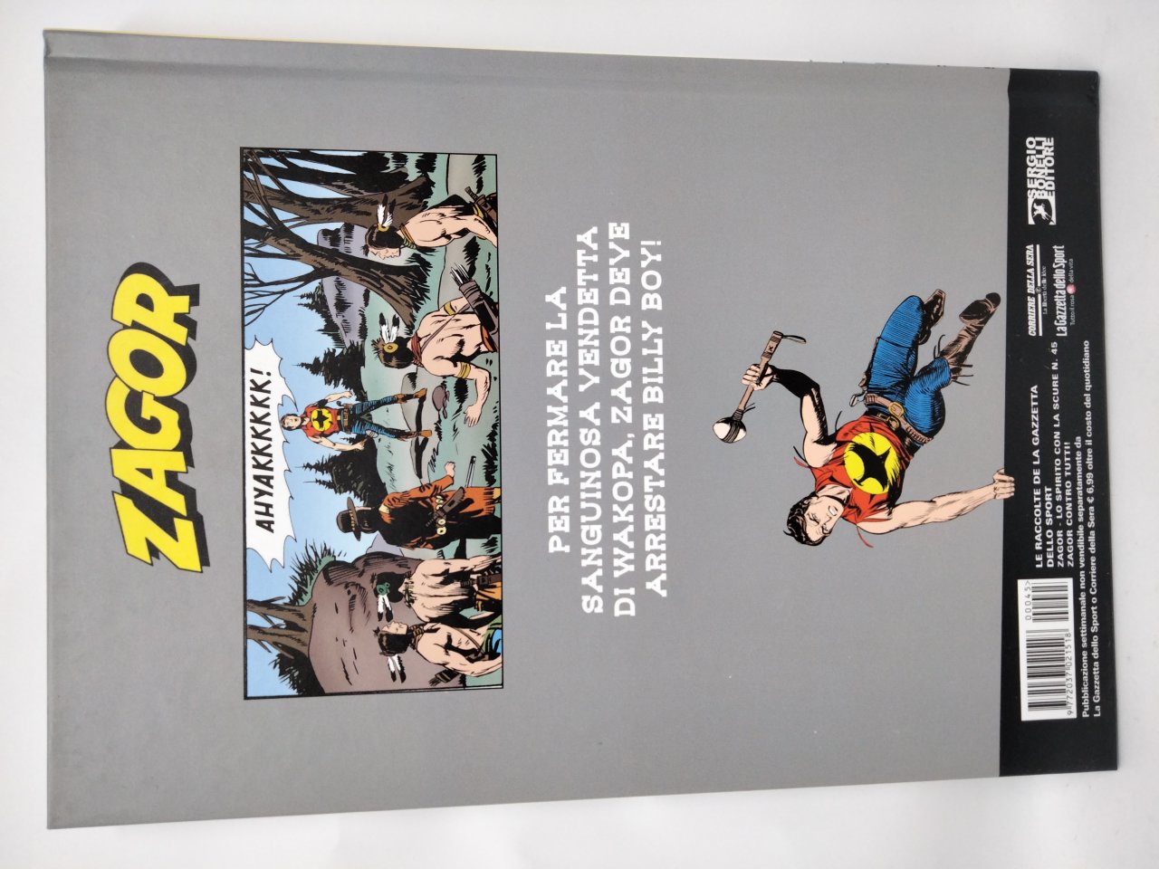 Zagor Cartonati Gazzetta dello sport Mancolista a Scelta - Foto 43 di 107
