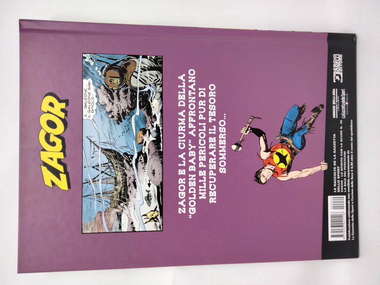 Zagor Cartonati Gazzetta dello sport Mancolista a Scelta - Foto 49 di 107