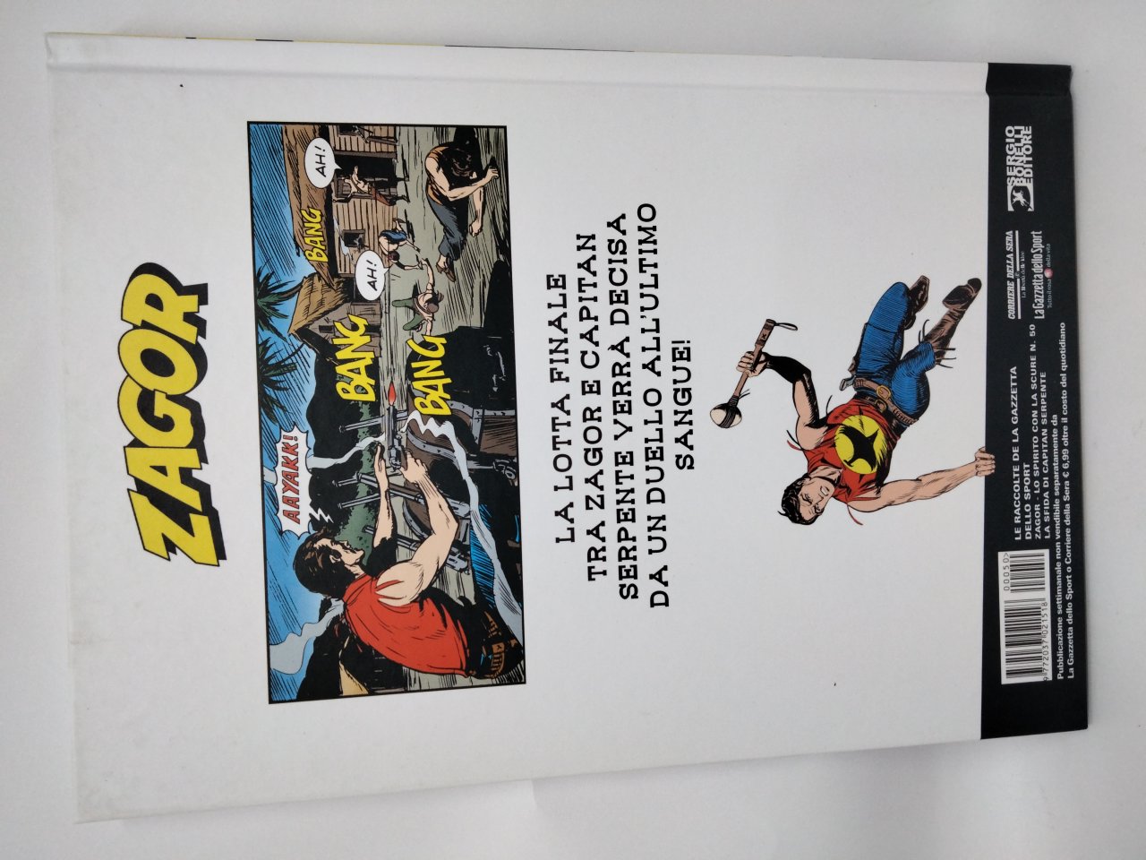 Zagor Cartonati Gazzetta dello sport Mancolista a Scelta - Foto 51 di 107
