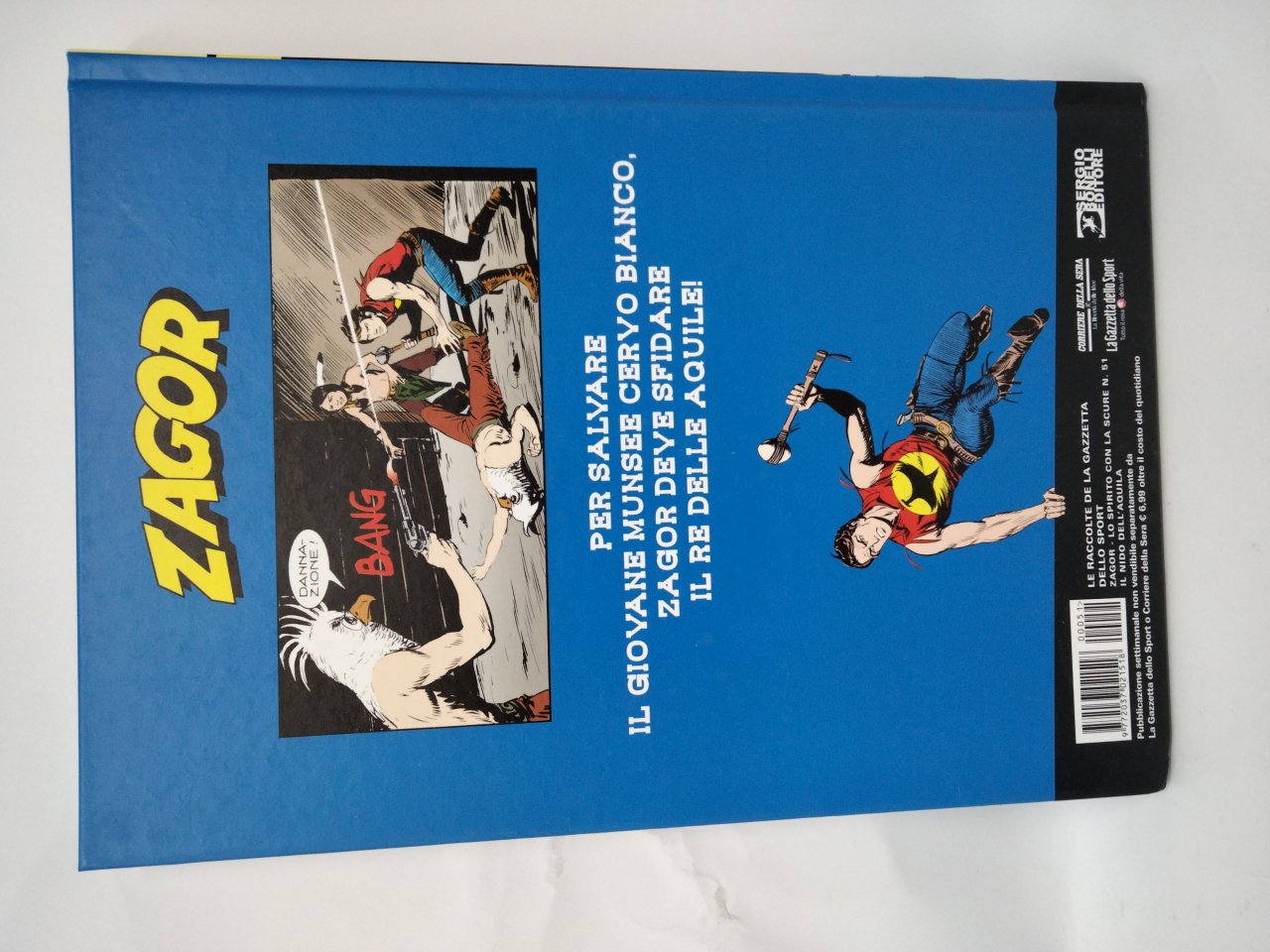 Zagor Cartonati Gazzetta dello sport Mancolista a Scelta - Foto 53 di 107
