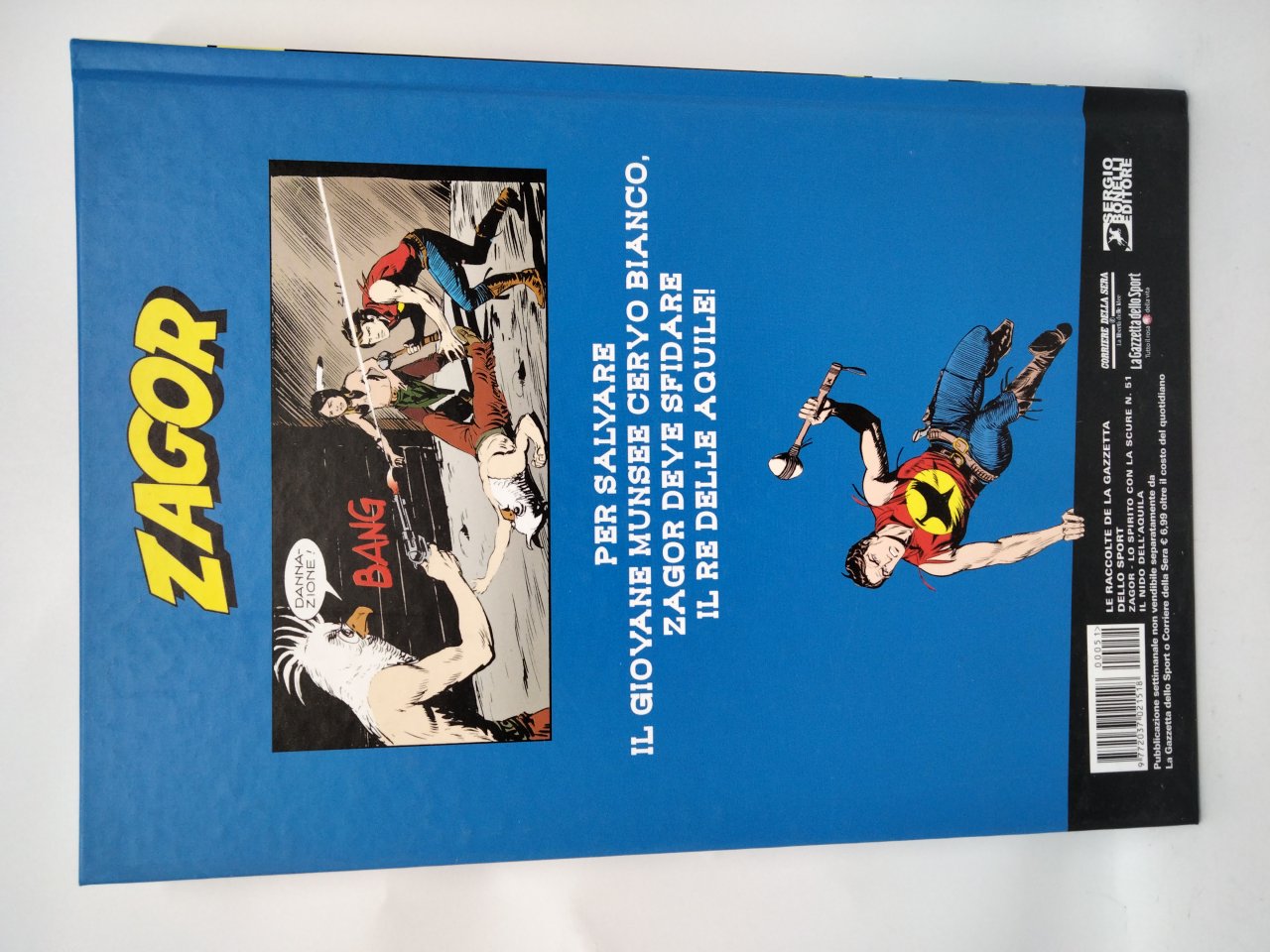 Zagor Cartonati Gazzetta dello sport Mancolista a Scelta - Foto 55 di 107