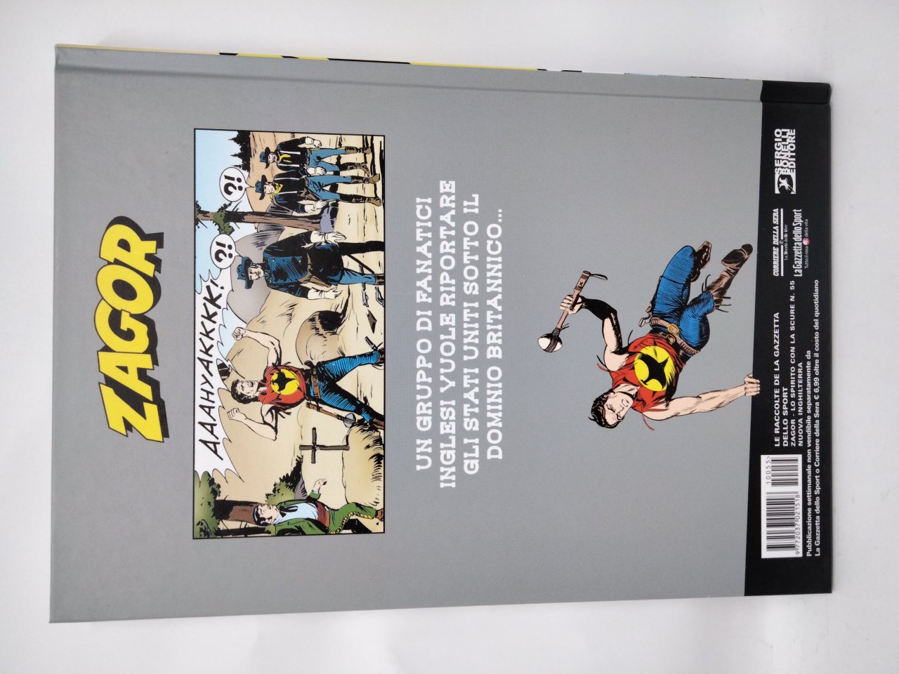 Zagor Cartonati Gazzetta dello sport Mancolista a Scelta - Foto 63 di 107