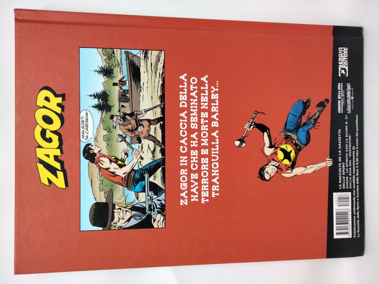 Zagor Cartonati Gazzetta dello sport Mancolista a Scelta - Foto 67 di 107