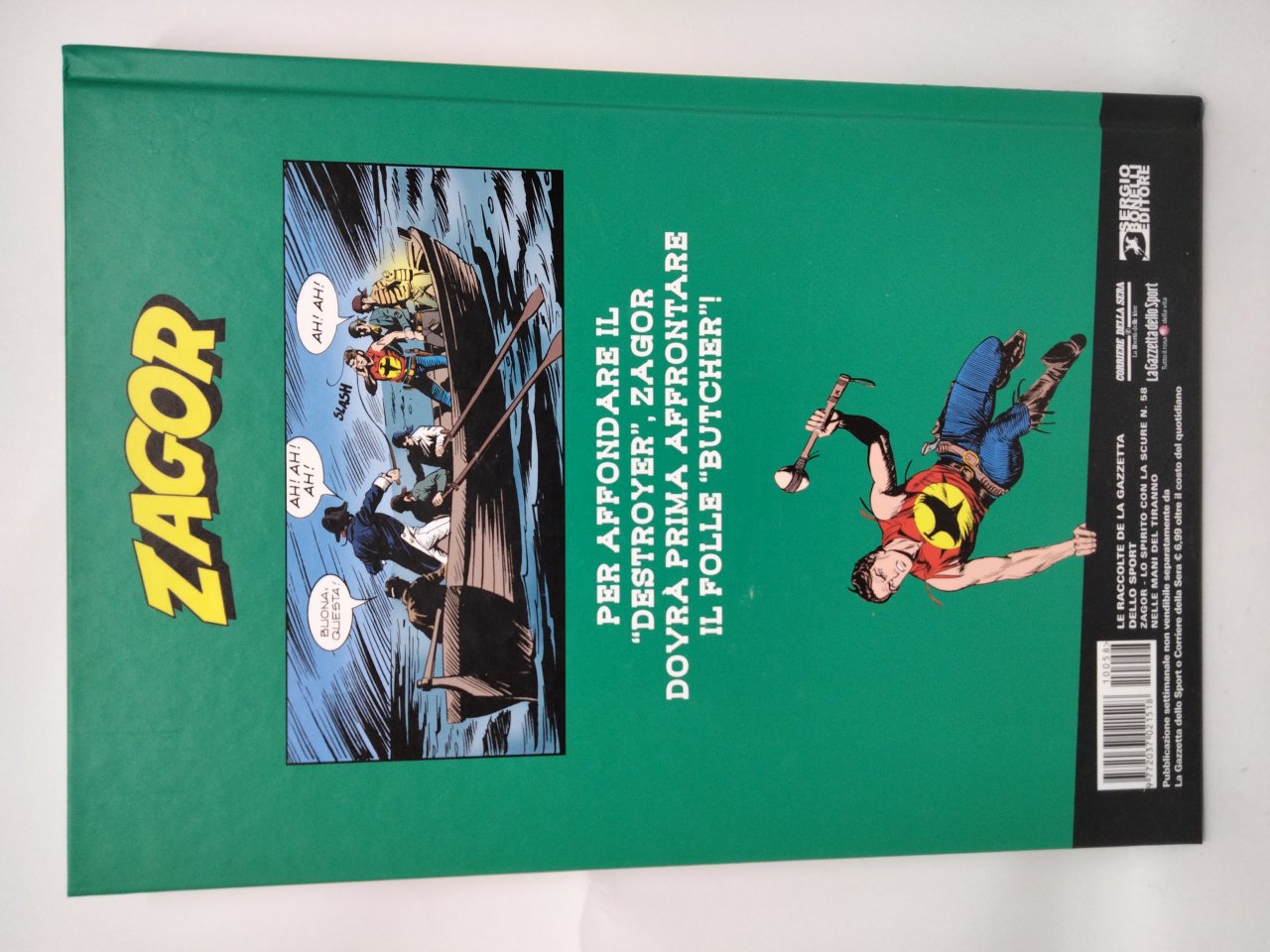 Zagor Cartonati Gazzetta dello sport Mancolista a Scelta - Foto 69 di 107