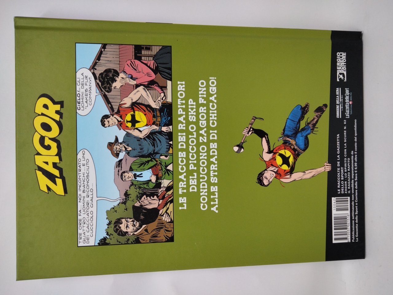Zagor Cartonati Gazzetta dello sport Mancolista a Scelta - Foto 71 di 107