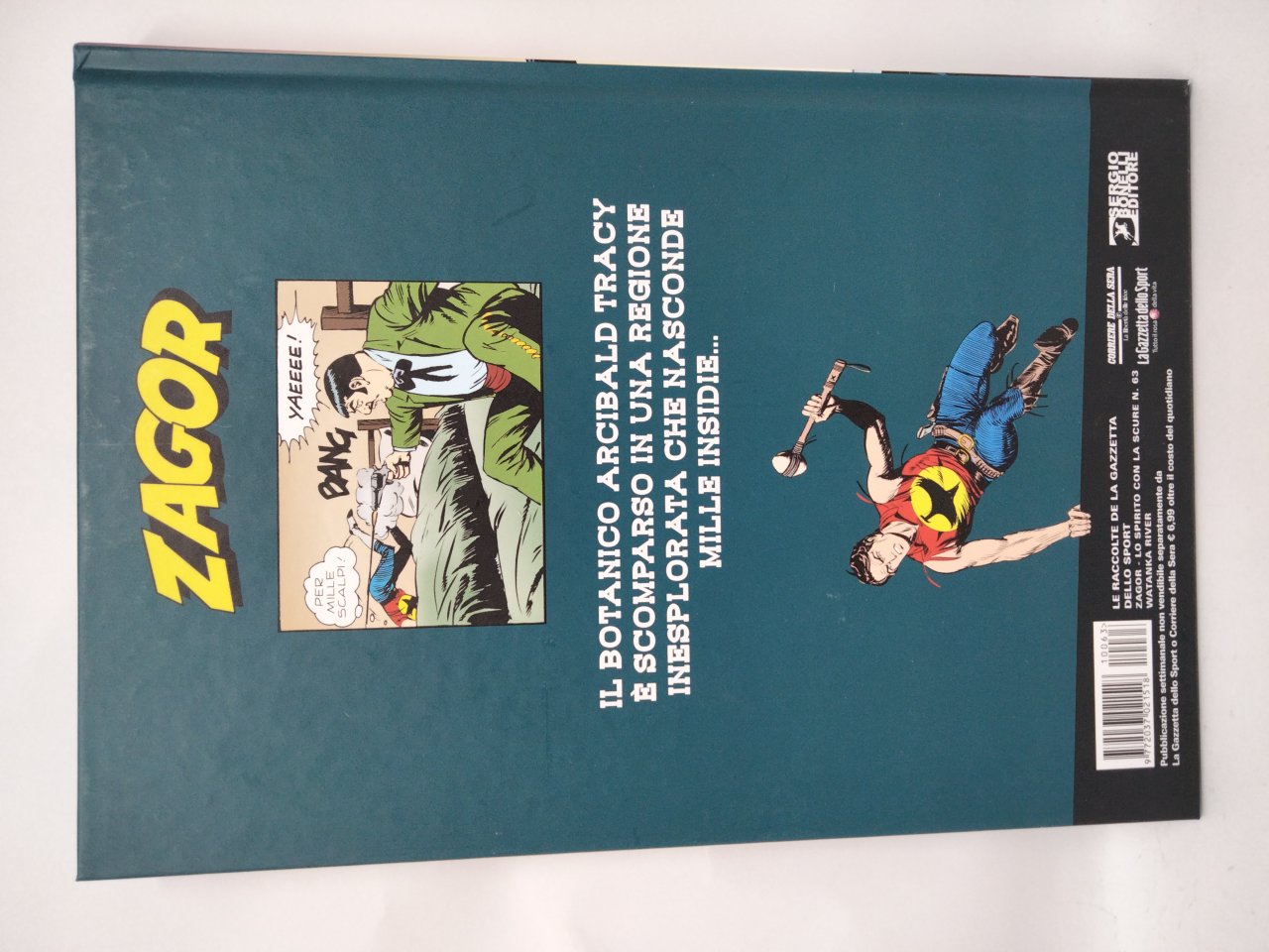 Zagor Cartonati Gazzetta dello sport Mancolista a Scelta - Foto 73 di 107