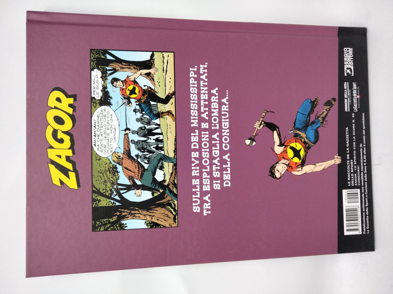 Zagor Cartonati Gazzetta dello sport Mancolista a Scelta - Foto 83 di 107