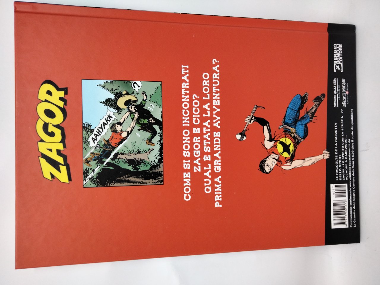 Zagor Cartonati Gazzetta dello sport Mancolista a Scelta - Foto 91 di 107