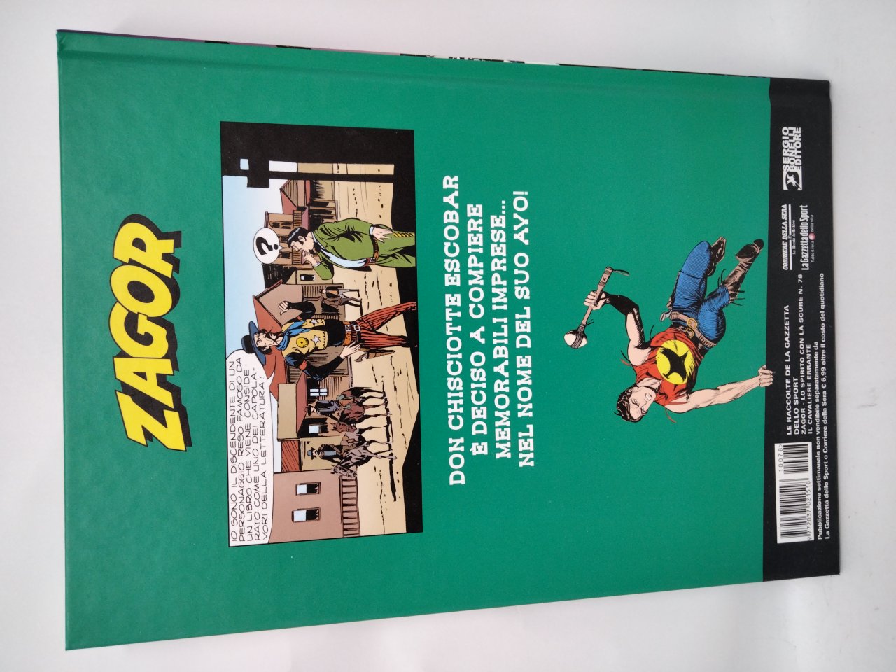 Zagor Cartonati Gazzetta dello sport Mancolista a Scelta - Foto 93 di 107