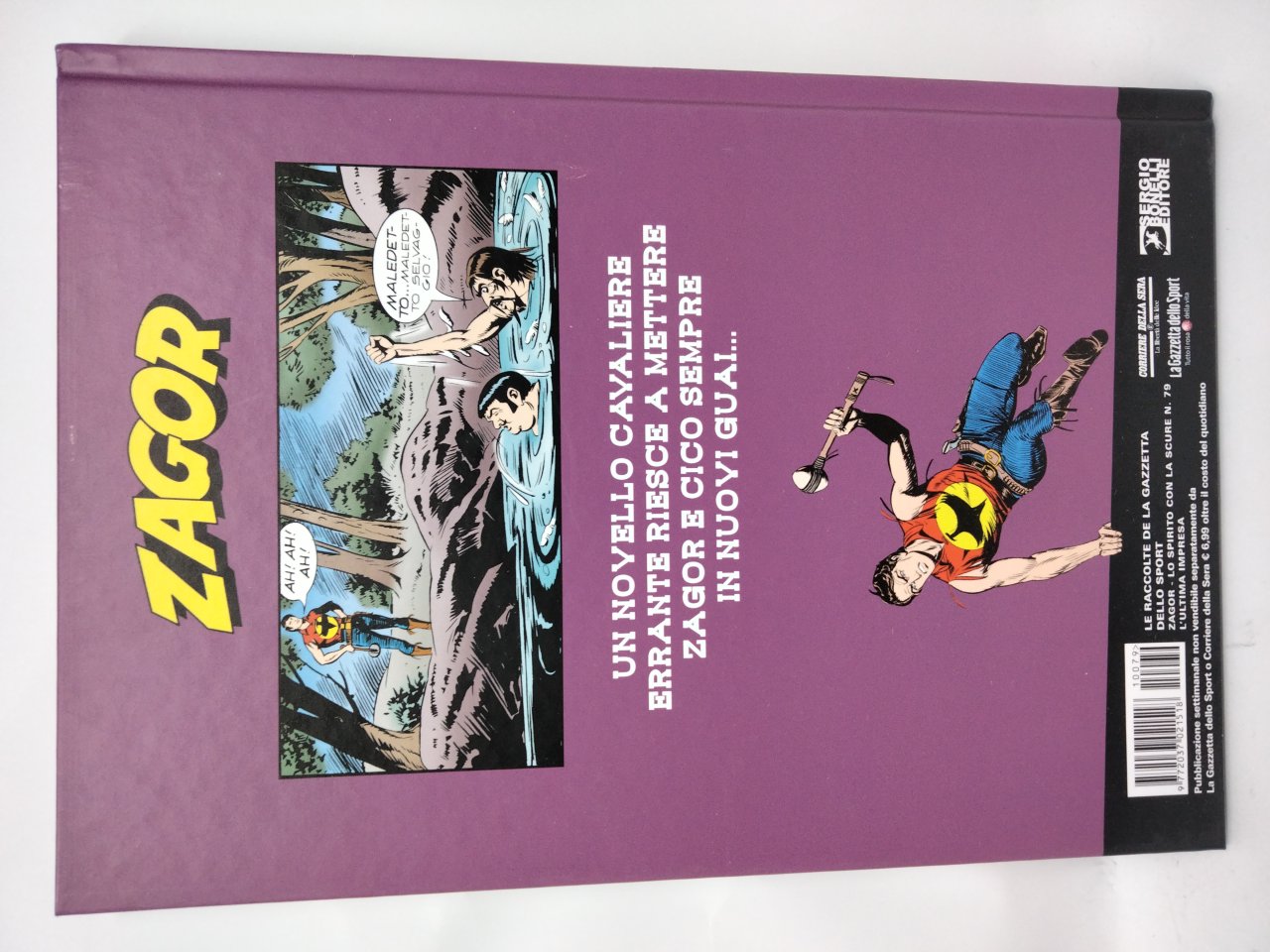 Zagor Cartonati Gazzetta dello sport Mancolista a Scelta - Foto 95 di 107