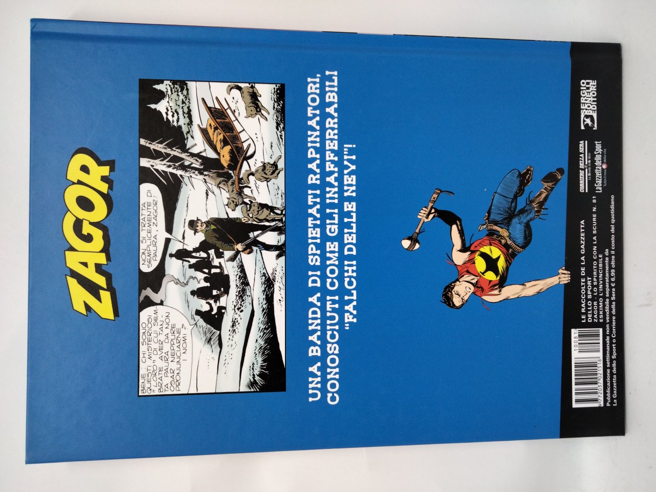 Zagor Cartonati Gazzetta dello sport Mancolista a Scelta - Foto 99 di 107