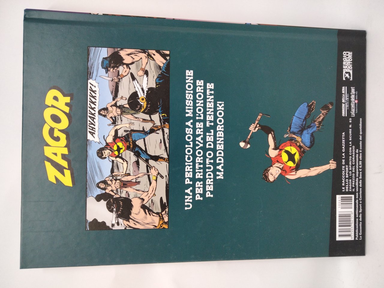 Zagor Cartonati Gazzetta dello sport Mancolista a Scelta - Foto 103 di 107